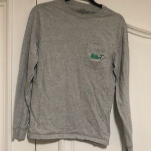Vineyard Vines Long Sleeve Football Tee